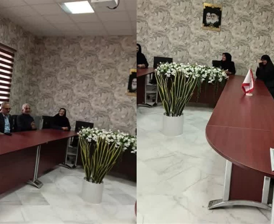 بازدید خیرین سلامت از مرکز بهورزی و دانشکده پزشکی