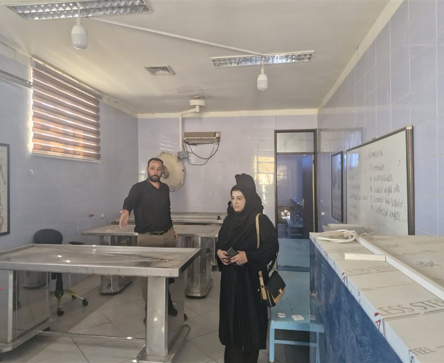 بازدید میدانی ریاست دانشکده پزشکی