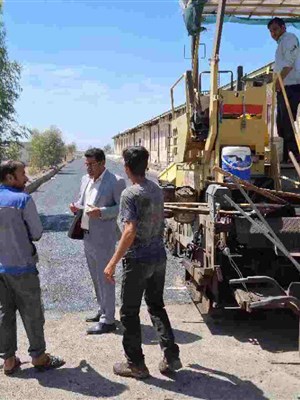 بازسازی محوطه دانشکده